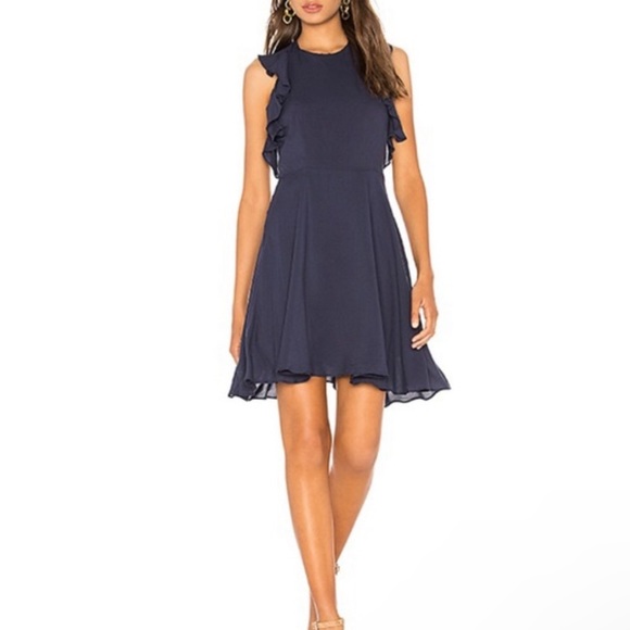 BB Dakota Dresses & Skirts - NWT BB Dakota Samantha Dress Vintage Blue Holiday Party Dress Size 2